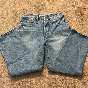 NWT Madewell curvy perfect vintage straight  petite jeans